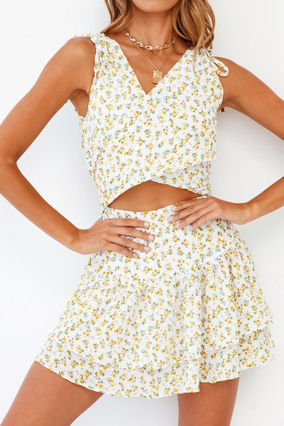 HELLO MOLLY Hilda Dress Yellow