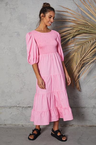 Sunset Daydreams Maxi Dress Pink