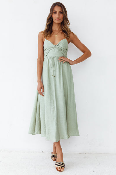 Phenomenon Maxi Dress Pistachio