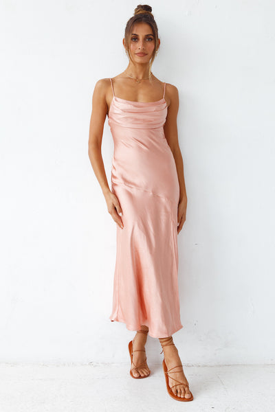 Meadowsweet Maxi Dress Rose