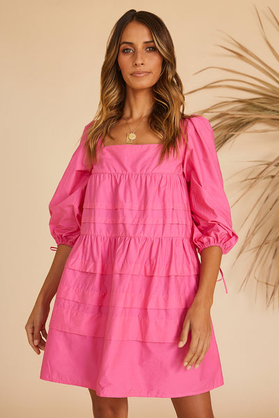 Bright Desires Dress Pink