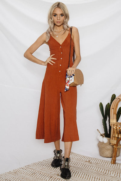 Simply Love Jumpsuit Coral