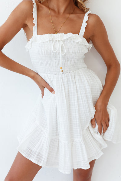 Mojave Dress White