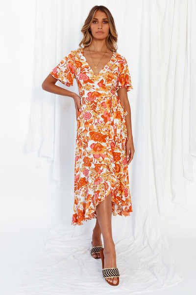 Weekend Sunrise Midi Dress