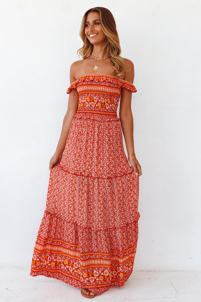 Sunset Boulevard Maxi Dress