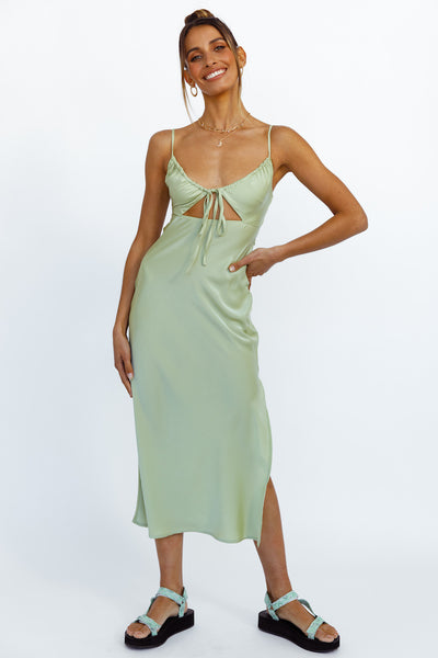 Cariele Maxi Dress Green