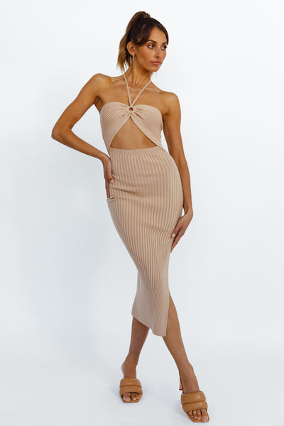 Even Out Maxi Dress Beige