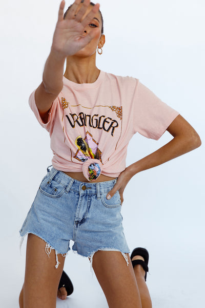 WRANGLER In The Rough OS Tee Peach