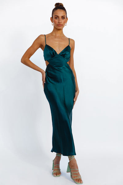 Waiting For You Maxi Dress Jade