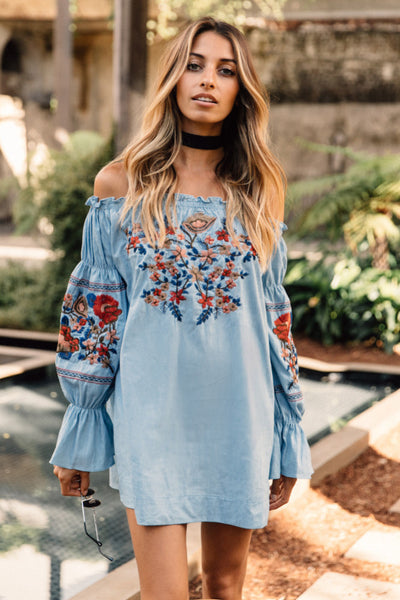 St Barths Dress Denim