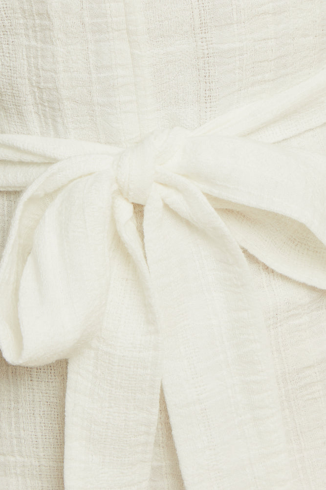 Valley Bend Playsuit White