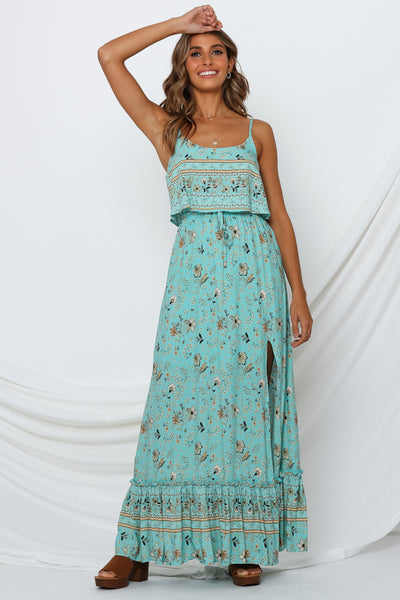 Enchanting Maxi Dress Mint