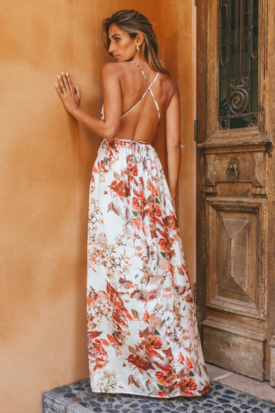 Peaches And Cream Maxi Dress