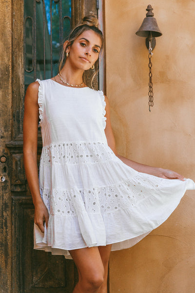 Riviere Dress White