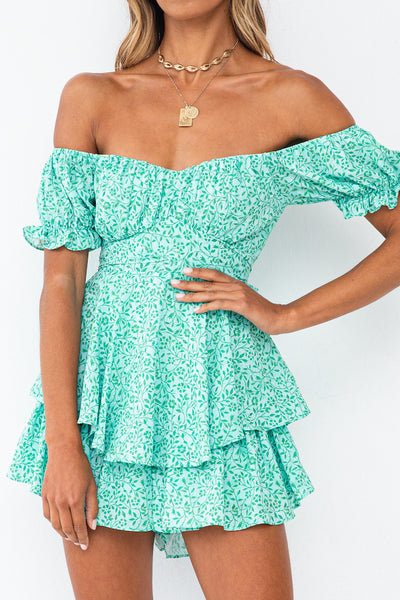 Memories of Malta Playsuit Green