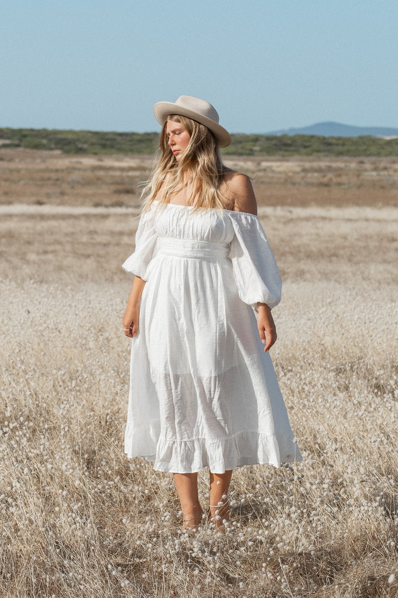 chinese dress ladies Eternal Dreaming Maxi Dress White